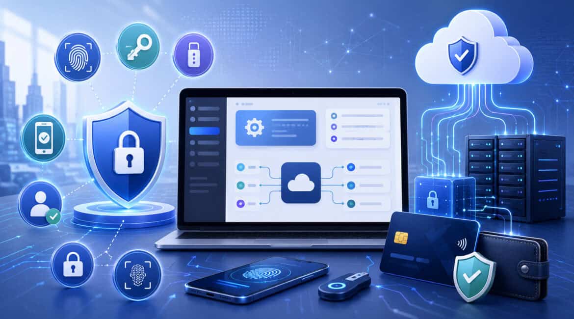 Secure payment API authentication illustration