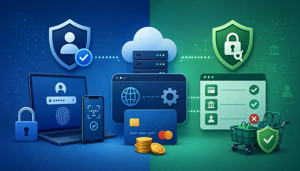 Authentication and authorization security in payment APIs