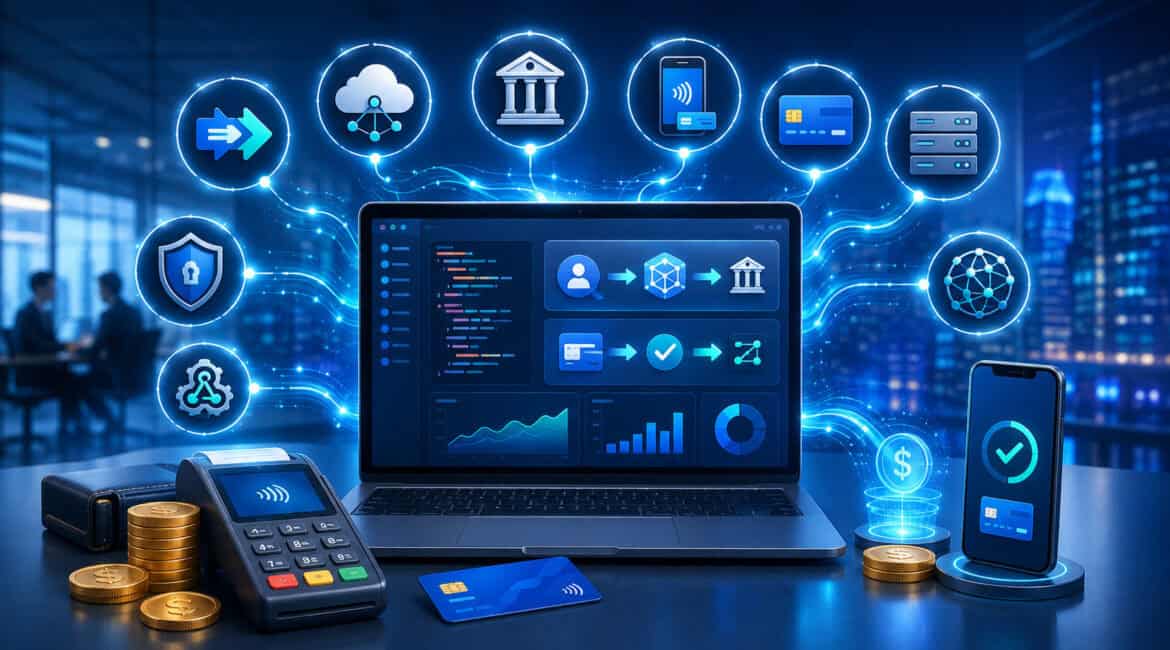 Real-time payment API integration with secure digital transactions